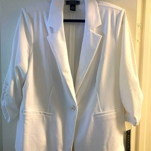 White Blazer